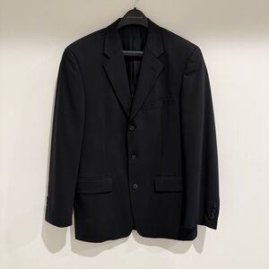 Oscar de la Renta Men’s Black Blazer Sport Coat R38 100% Pure New Wool Woolmark